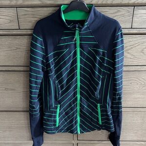 lululemon athletica Black and Green Jacket